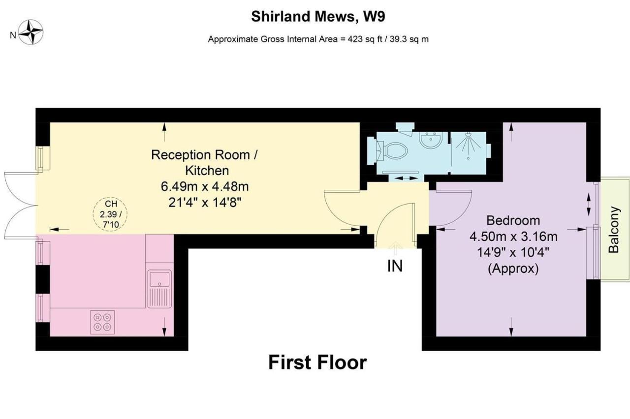 Stunning Apartment, Shirland Mews Londyn Zewnętrze zdjęcie